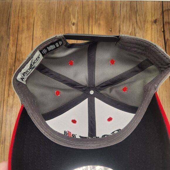 K-Products Case International Hat Cap Snapback White Red Farmer Mens Implement - Picture 9 of 11